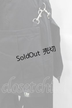 画像4: HELL CAT PUNKS / ZIPボンテージパンツ  黒 I-25-11-18-079-PU-PA-SA-ZI