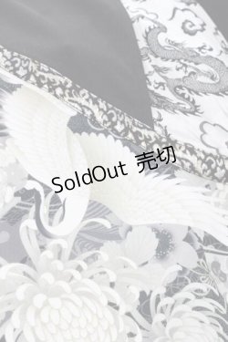 画像4: Qutie Frash / シフォンプリーツ重ねワイドパンツ  黒Ｘ白 I-25-11-18-080-QU-PA-SA-ZI