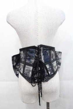 画像2: Qutie Frash / リボンコルセット  黒Ｘゴールド I-25-11-18-081-QU-TO-SA-ZI