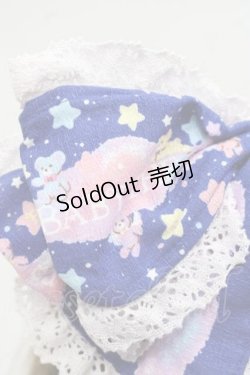 画像3: BABY,THE STARS SHINE BRIGHT / Toy's Fluffy Dream柄カチューシャ  紺 I-25-11-18-090-BA-AC-SA-ZI