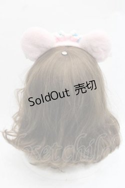 画像2: LOLITAその他(お買取対象外) / デコくまみみカチューシャ  ピンク I-25-11-18-091-LO-AC-SA-ZI