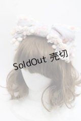 Lullaby（海外ロリータブランド） / Bear’s Lullaby カチューシャ  サックス I-25-11-18-092-LO-AC-SA-ZI