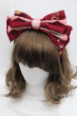 Angelic Pretty / TOY MARCHカチューシャ  ワイン I-25-11-18-093-AP-AC-SA-ZI