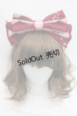 画像2: Angelic Pretty / TOY MARCHカチューシャ  ワイン I-25-11-18-093-AP-AC-SA-ZI