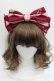 画像2: Angelic Pretty / TOY MARCHカチューシャ  ワイン I-25-11-18-093-AP-AC-SA-ZI (2)