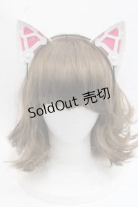 中央町戦術工芸 / ネコミミユニット  白ｘピンク I-25-11-18-096-PU-AC-SA-ZI