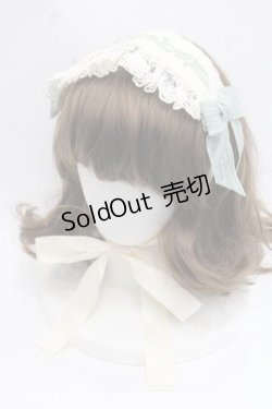 画像1: 玻璃紙之夜(Nuit De Cellophone)（海外ロリータブランド） / 幽谷風鈴ヘッドドレス  グリーン I-25-11-18-097-LO-ZA-SA-ZI
