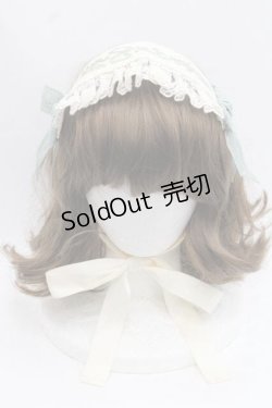 画像2: 玻璃紙之夜(Nuit De Cellophone)（海外ロリータブランド） / 幽谷風鈴ヘッドドレス  グリーン I-25-11-18-097-LO-ZA-SA-ZI