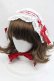 画像1: 小能熊（海外ロリータブランド） / Laura Doll ヘッドドレス  レッド I-25-11-18-098-LO-ZA-SA-ZI (1)