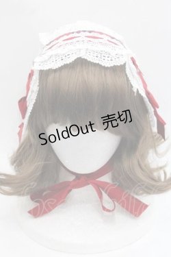 画像2: 小能熊（海外ロリータブランド） / Laura Doll ヘッドドレス  レッド I-25-11-18-098-LO-ZA-SA-ZI