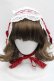 画像2: 小能熊（海外ロリータブランド） / Laura Doll ヘッドドレス  レッド I-25-11-18-098-LO-ZA-SA-ZI (2)