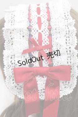 画像4: 小能熊（海外ロリータブランド） / Laura Doll ヘッドドレス  レッド I-25-11-18-098-LO-ZA-SA-ZI