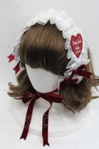 Pretty Rock Baby（海外ロリータブランド） / オーガンジーバブーシュカ  ホワイト I-25-11-18-099-LO-ZA-SA-ZI