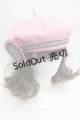 Angelic Pretty / Chocolate Rosetteベレー  ピンク I-25-11-18-100-AP-AC-SA-ZI