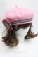 画像1: Angelic Pretty / Chocolate Rosetteベレー  ピンク I-25-11-18-100-AP-AC-SA-ZI (1)