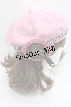 画像3: Angelic Pretty / Chocolate Rosetteベレー  ピンク I-25-11-18-100-AP-AC-SA-ZI
