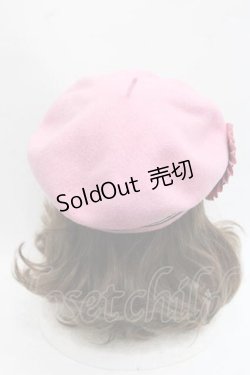 画像4: Angelic Pretty / Chocolate Rosetteベレー  ピンク I-25-11-18-100-AP-AC-SA-ZI