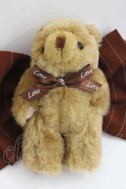 画像3: LOLITAその他(お買取対象外) / くまちゃんリボンクリップ  ブラウン I-25-11-18-102-LO-ZA-SA-ZI