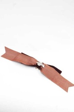 画像2: LOLITAその他(お買取対象外) / ベルベットクマチャームリボンクリップ  ブラウン I-25-11-18-107-LO-ZA-SA-ZI