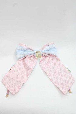 画像2: Nyanya / 山茶歌謠リボンコーム  浅葱 I-25-11-18-111-EL-ZA-SA-ZI