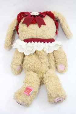 画像2: BABY,THE STARS SHINE BRIGHT / ひみつの森のChaperon rouge しあわせいちごのうさくみゃちゃんポシェット  ブラウン I-25-11-18-115-BA-BG-SA-ZI