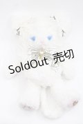 BABY,THE STARS SHINE BRIGHT / Petit chat blancなねこくみゃちゃんポシェット  白 I-25-11-18-118-BA-BG-SA-ZI