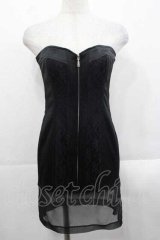 alice auaa / ロングコルセットビスチェ 3 ブラック I-25-11-18-021-AA-TO-SA-ZI