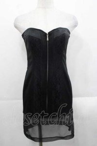 alice auaa / ロングコルセットビスチェ 3 ブラック I-25-11-18-021-AA-TO-SA-ZI