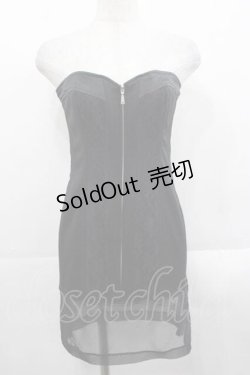 画像1: alice auaa / ロングコルセットビスチェ 3 ブラック I-25-11-18-021-AA-TO-SA-ZI