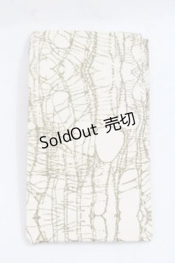 画像1: alice auaa / Netタイツ M-L ベージュ×ブラウン I-25-11-18-122-AA-ZA-SA-ZI