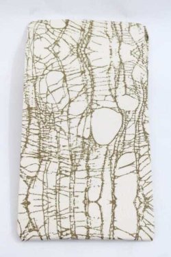 画像1: alice auaa / Netタイツ M-L ベージュ×ブラウン I-25-11-18-123-AA-ZA-SA-ZI