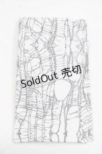 alice auaa / Netタイツ M-L ホワイト×ブラック I-25-11-18-124-AA-ZA-SA-ZI