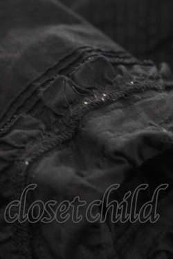 画像4: PINK HOUSE / 裾ツリー刺繍長袖フードブラウス  ブラック I-25-11-18-024-LO-BL-SA-ZI