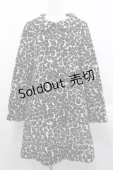 Emily Temple cute / レオパードジャガードコート  ベージュ I-25-11-18-026-ET-CO-SA-ZI