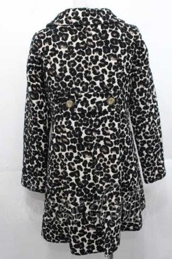 画像2: Emily Temple cute / レオパードジャガードコート  ベージュ I-25-11-18-026-ET-CO-SA-ZI