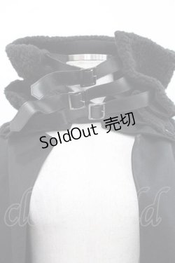 画像4: alice auaa / ファー襟ロングケープコート 3 ブラック I-25-11-18-029-AA-CO-SA-ZI