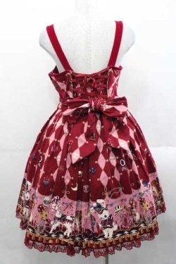 画像2: Angelic Pretty / TOY MARCHジャンパースカート  ボルドー I-25-11-18-031-AP-OP-SA-ZI