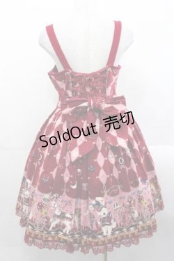 画像2: Angelic Pretty / TOY MARCHジャンパースカート  ボルドー I-25-11-18-031-AP-OP-SA-ZI
