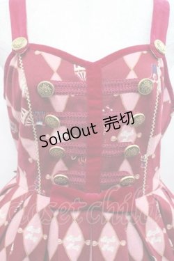 画像3: Angelic Pretty / TOY MARCHジャンパースカート  ボルドー I-25-11-18-031-AP-OP-SA-ZI