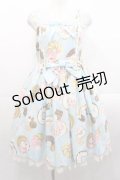 Angelic Pretty / Baked Sweets Parade Special ジャンパースカート Set  サックス I-25-11-18-032-AP-OP-SA-ZI