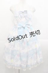 Angelic Pretty / Melty Skyジャンパースカート  サックス I-25-11-18-033-AP-OP-SA-ZI