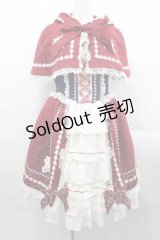 BABY,THE STARS SHINE BRIGHT / おとぎの国の赤ずきんちゃんジャンパースカート(ケープセット)  レッド I-25-11-18-034-BA-OP-SA-ZI