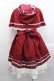 画像2: BABY,THE STARS SHINE BRIGHT / おとぎの国の赤ずきんちゃんジャンパースカート(ケープセット)  レッド I-25-11-18-034-BA-OP-SA-ZI (2)
