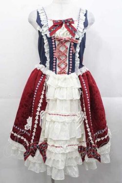 画像4: BABY,THE STARS SHINE BRIGHT / おとぎの国の赤ずきんちゃんジャンパースカート(ケープセット)  レッド I-25-11-18-034-BA-OP-SA-ZI