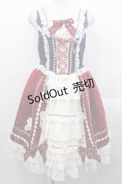 画像4: BABY,THE STARS SHINE BRIGHT / おとぎの国の赤ずきんちゃんジャンパースカート(ケープセット)  レッド I-25-11-18-034-BA-OP-SA-ZI