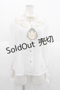 ALICE and the PIRATES / スノードームブラウス  白 I-25-11-24-001-PA-BL-SA-ZI