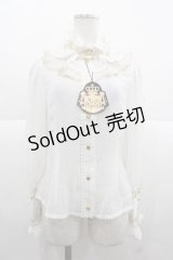 ALICE and the PIRATES / スノードームブラウス  白 I-25-11-24-001-PA-BL-SA-ZI