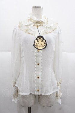 画像1: ALICE and the PIRATES / スノードームブラウス  白 I-25-11-24-001-PA-BL-SA-ZI