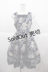 ALICE and the PIRATES / 月夜の森のグリモワールジャンパースカートII型  ネイビー I-25-11-24-051-PA-OP-SA-ZI