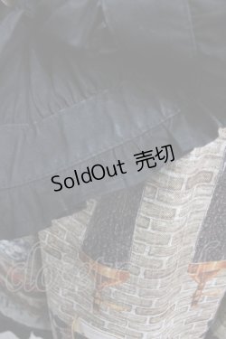 画像4: ALICE and the PIRATES / Fleeting moments〜月下の不思議な珈琲店〜柄ワンピース  黒 I-25-11-24-052-PA-OP-SA-ZI